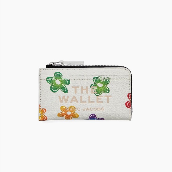 Marc Jacobs Accessories - Marc Jacobs Floral Key Holder - White and Multicolor